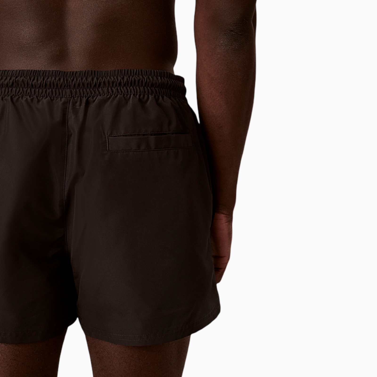 Мъжки черни бански Calvin Klein Jeans Men Swimwear LV00N61046 UB1 Back View