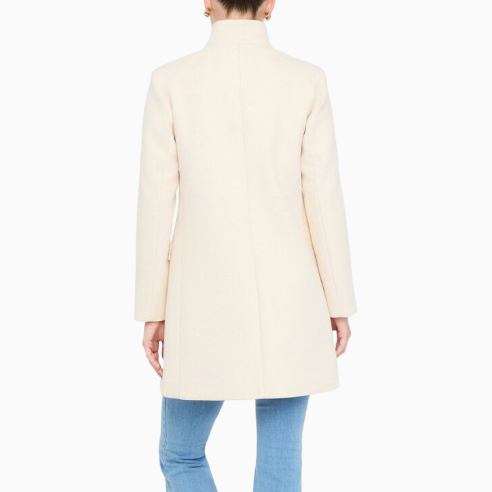 Дамско бежово палто Liu Jo Women Coat MF5119 J4873 Back View