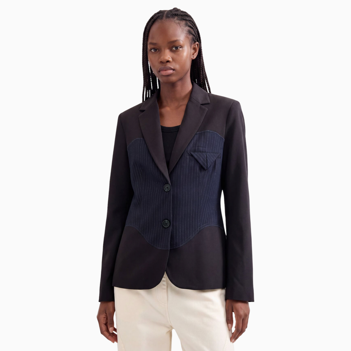 Дамско сако Desigual Women Blazer 26WWEW13 5032 Front View