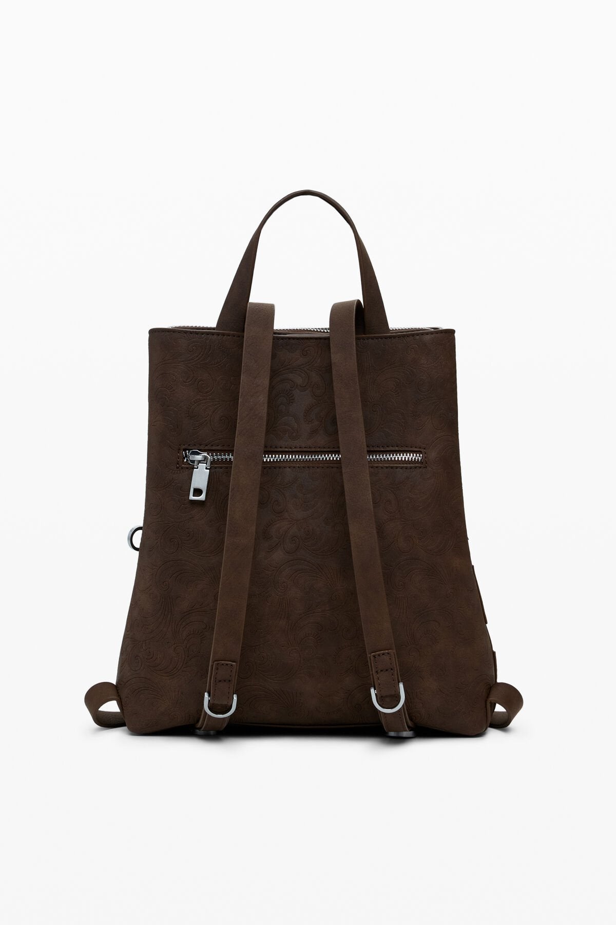 Дамска раница Women’s rucksack Desigual
25WAKP39 6009 Dark Brown back view