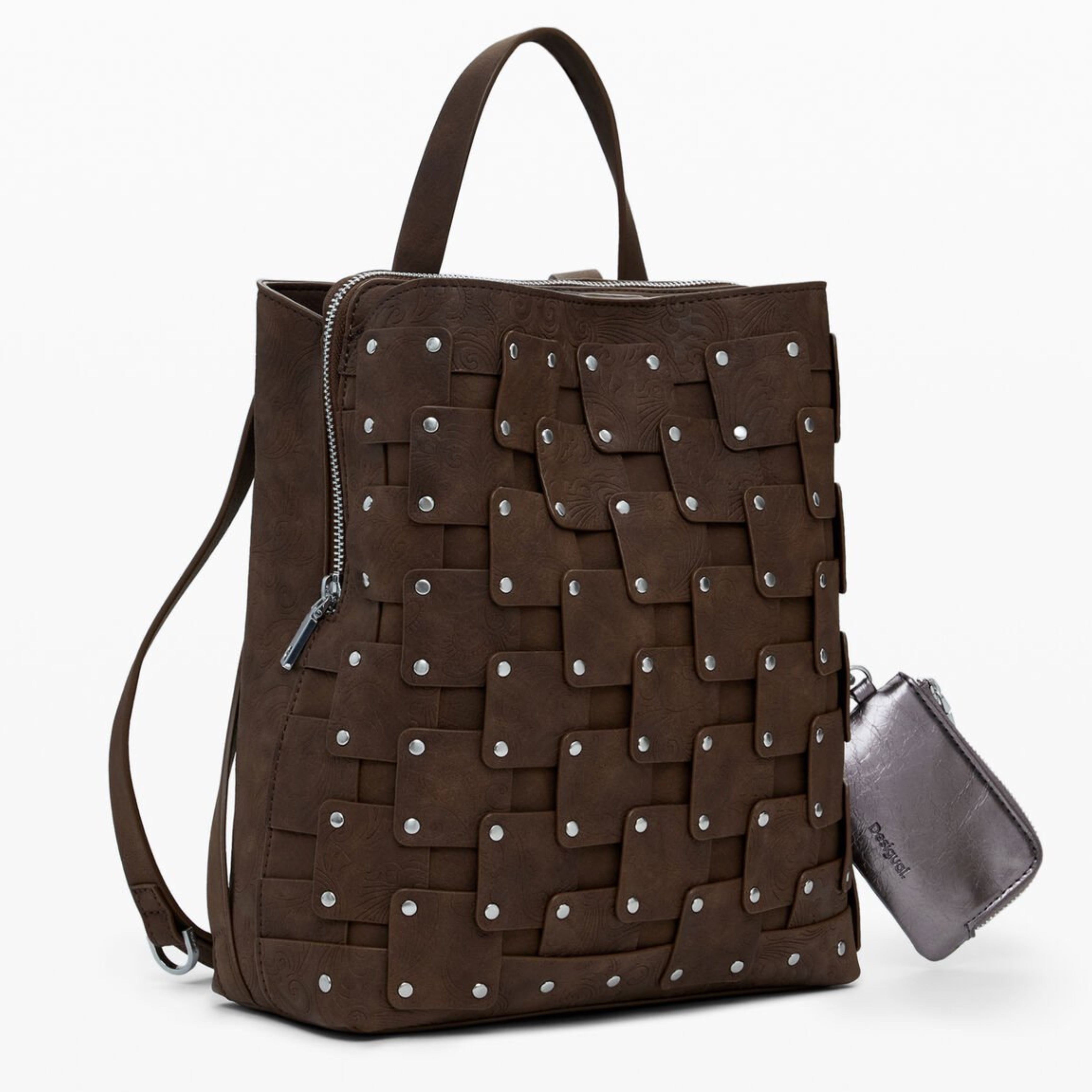 Дамска раница Women’s rucksack Desigual
25WAKP39 6009 Dark Brown angled view