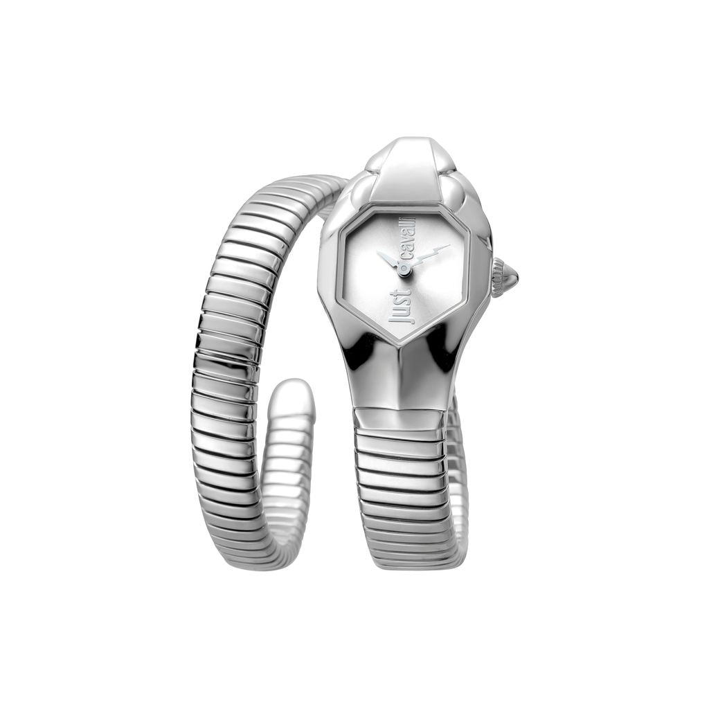 Дамски часовник Women’s watch Just Cavalli Signature Snake Glam DNA
JC1L001M0015 Silver