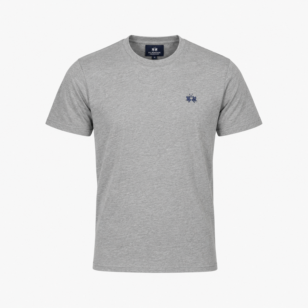 Мъжка сива тениска La Martina Men T-shirt CCMR04JS206 0100 Front View