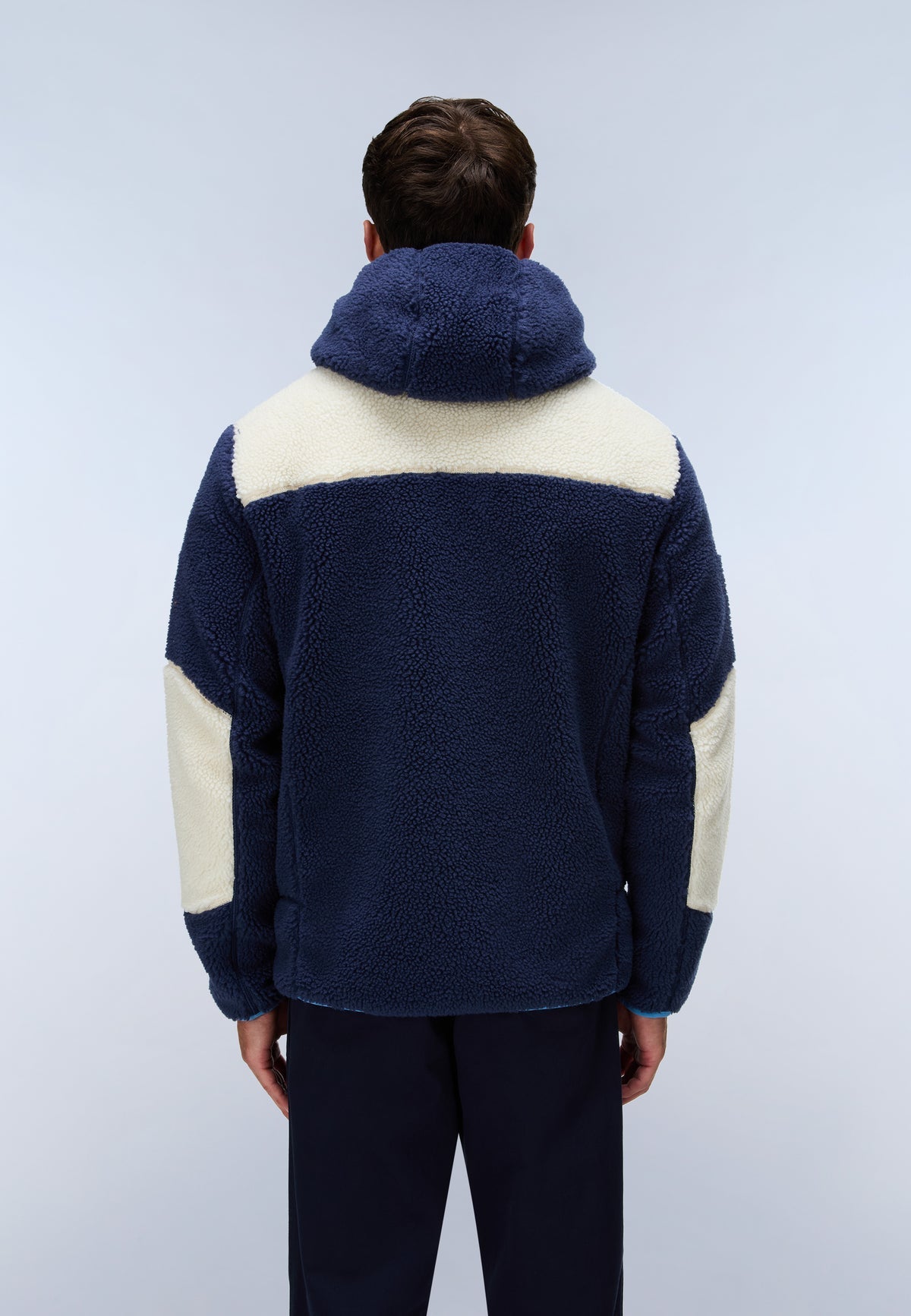 Men’s Full-Zip Fleece Hoodie Napapijri Yupik
NP0A8AZUYUPIKFZ5 M6E back view