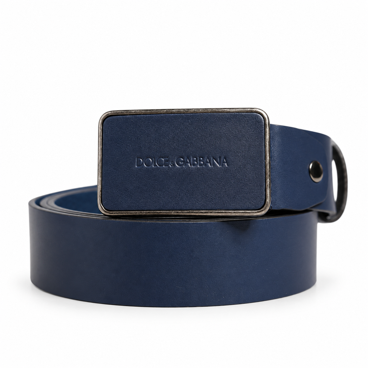 Men’s blue leather belt DOLCE & GABBANA
BC4590 B5792
