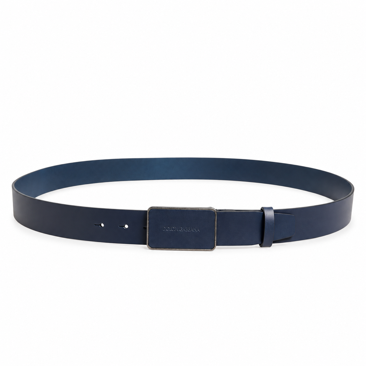 Men’s blue leather belt DOLCE & GABBANA
BC4590 B5792 front view