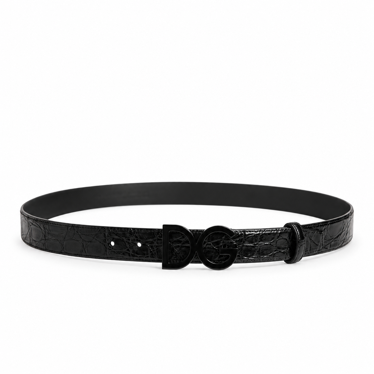 Men’s caiman leather DOLCE & GABBANA
BC4129 B2088 Black front view