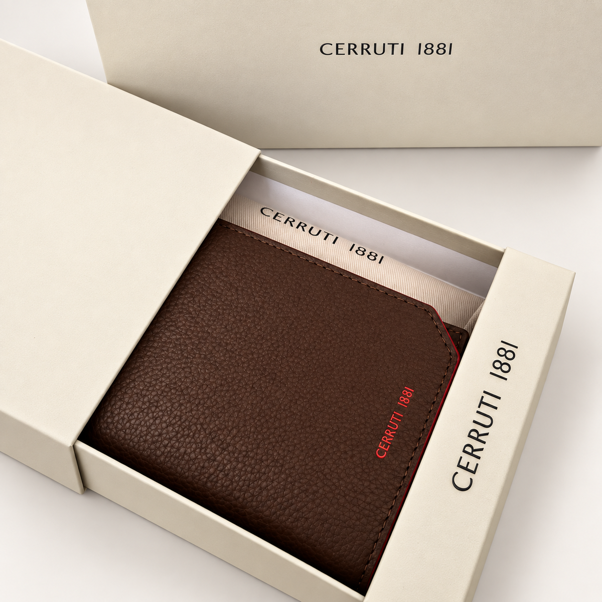 Клъч портфейл Men's clutch wallet Cerruti 1881 Hanoi CEPU02605M Cognac detail view