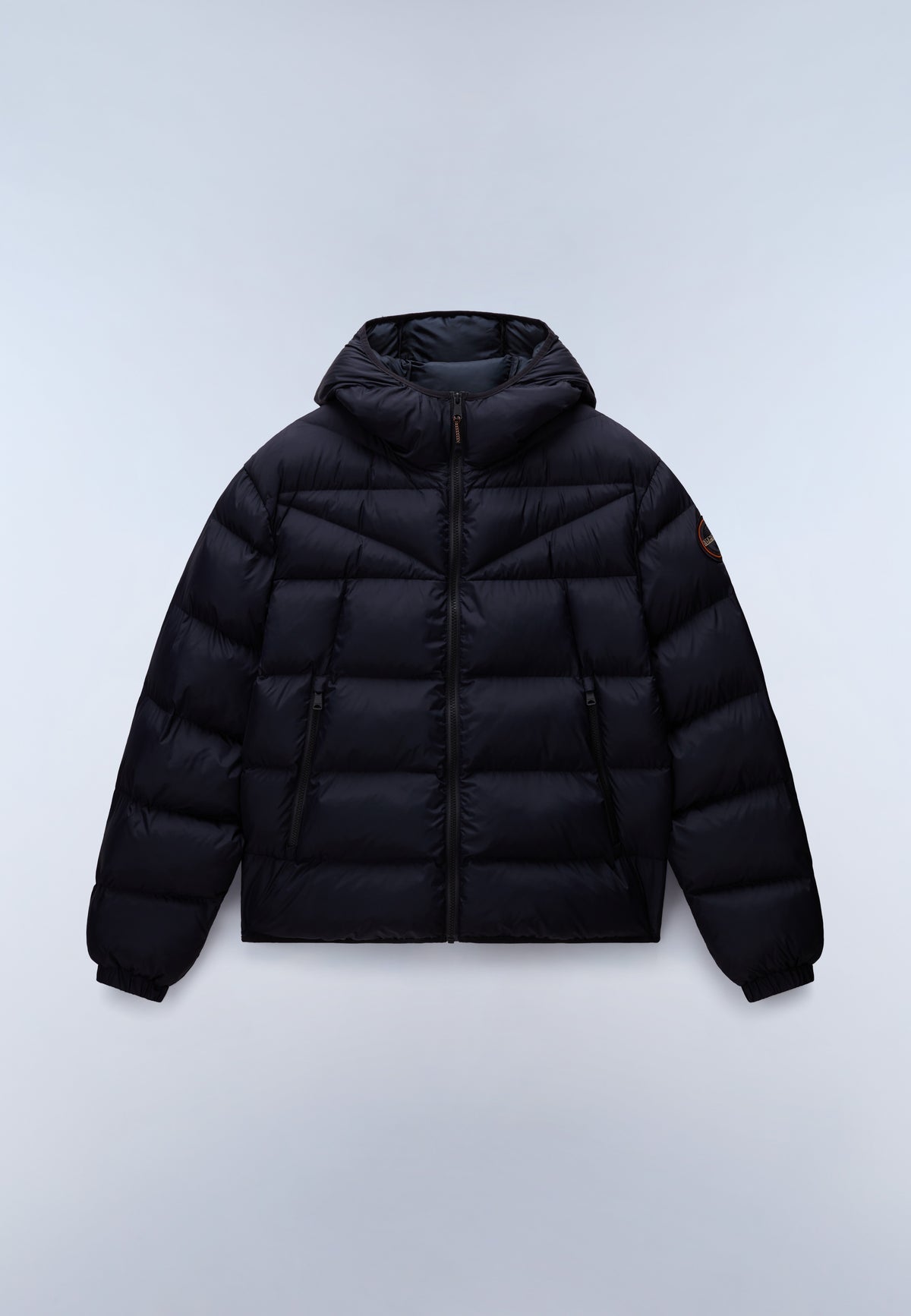 Men’s hooded puffer jacket Napapijri Molveno
NP0A88V2A 941 Black front view