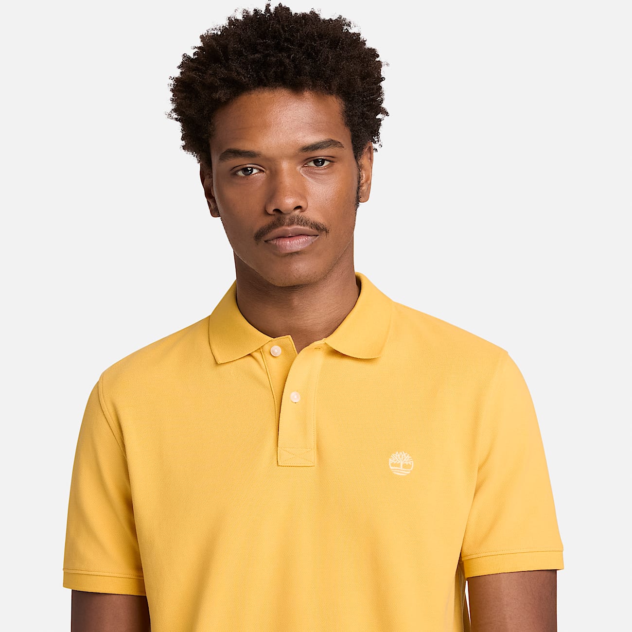 Мъжка поло тениска Men’s polo shirt Timberland
TB0A6VDP 714 Yellow close up view