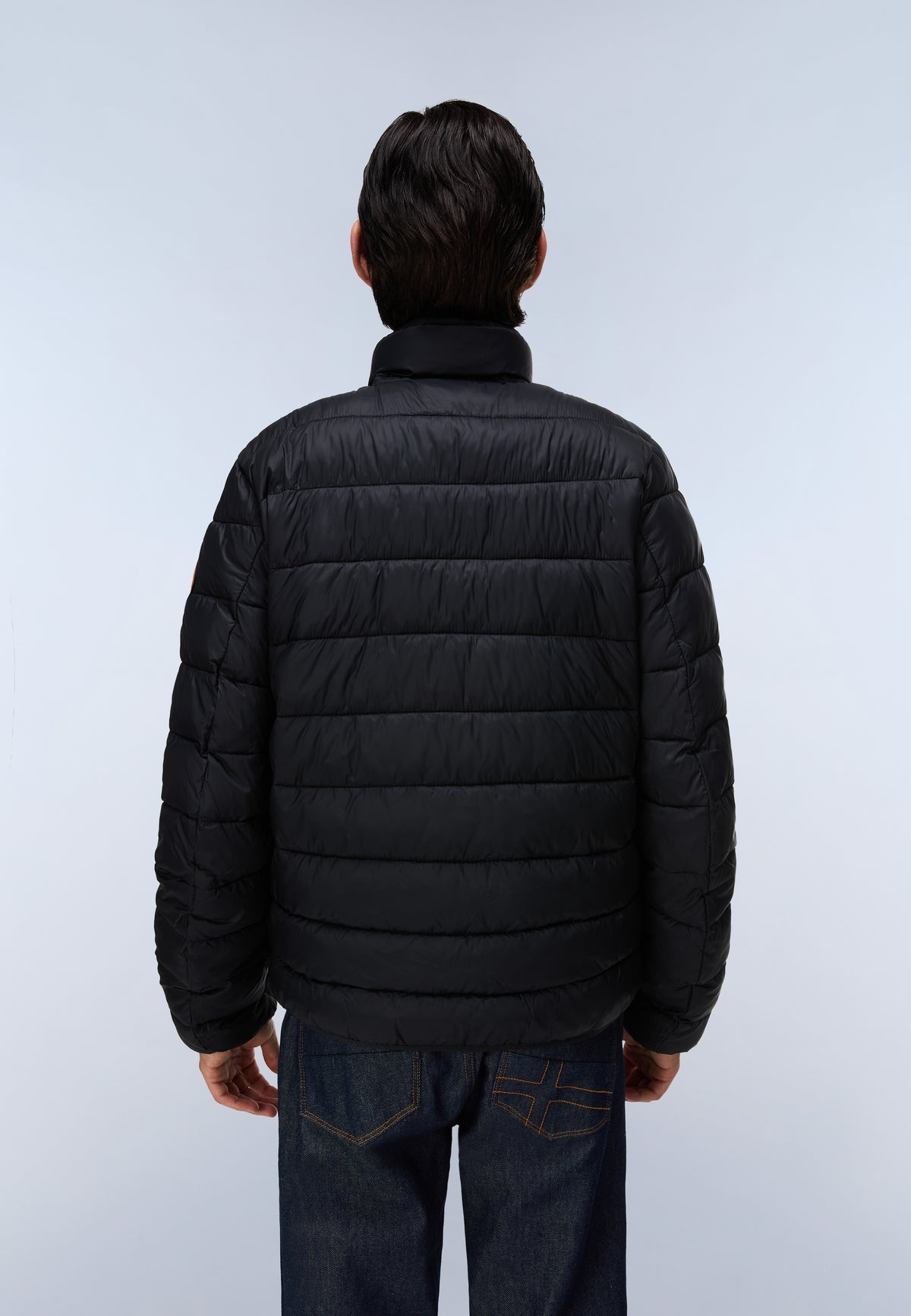 Men’s puffer jacket Napapijri Aerons
NP0A8BLM AERONS S4 941 Black back view