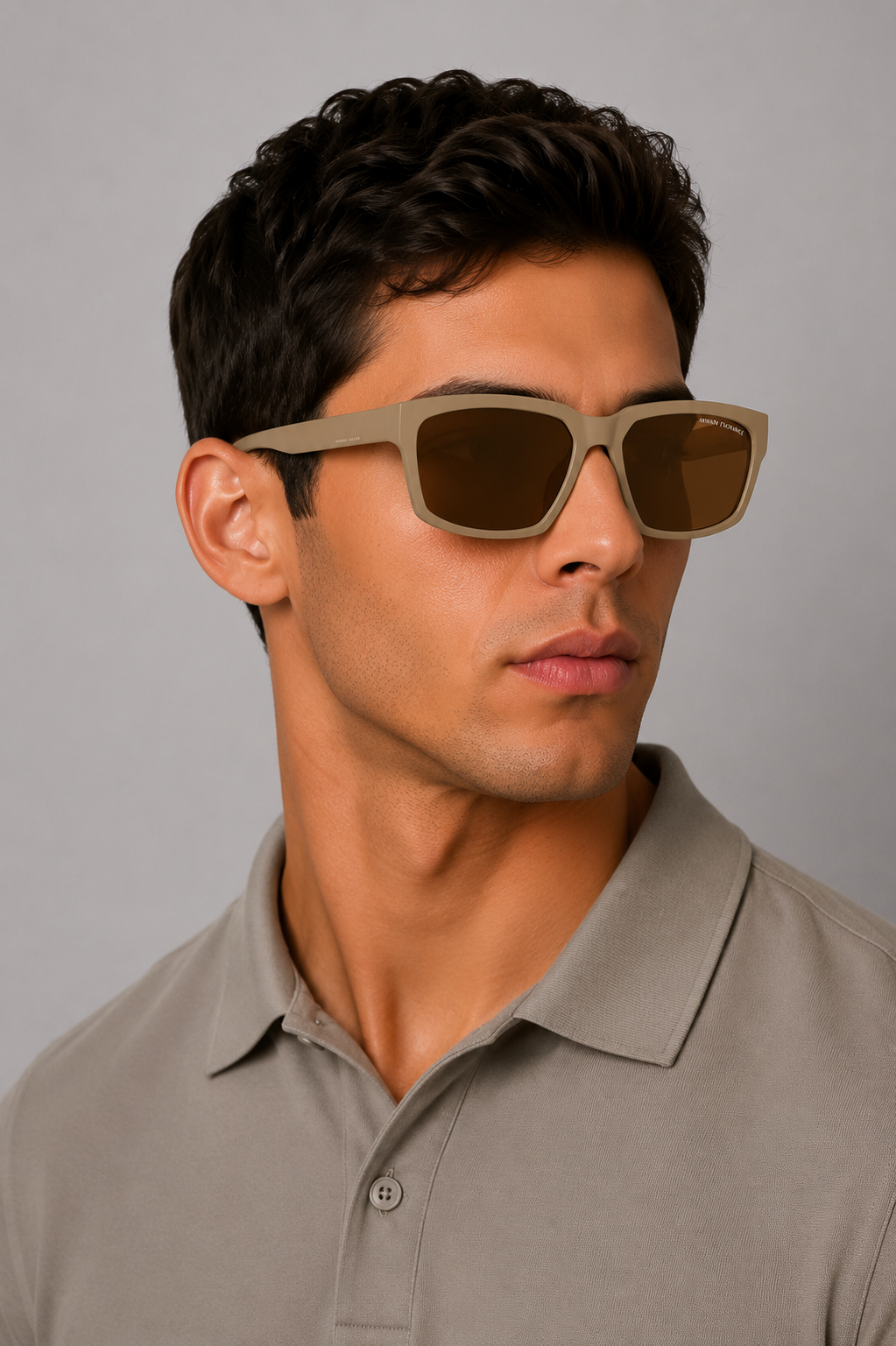Мъжки слънчеви очила Men’s sunglasses ARMANI EXCHANGE AX4142SU83487 Beige lifestyle view