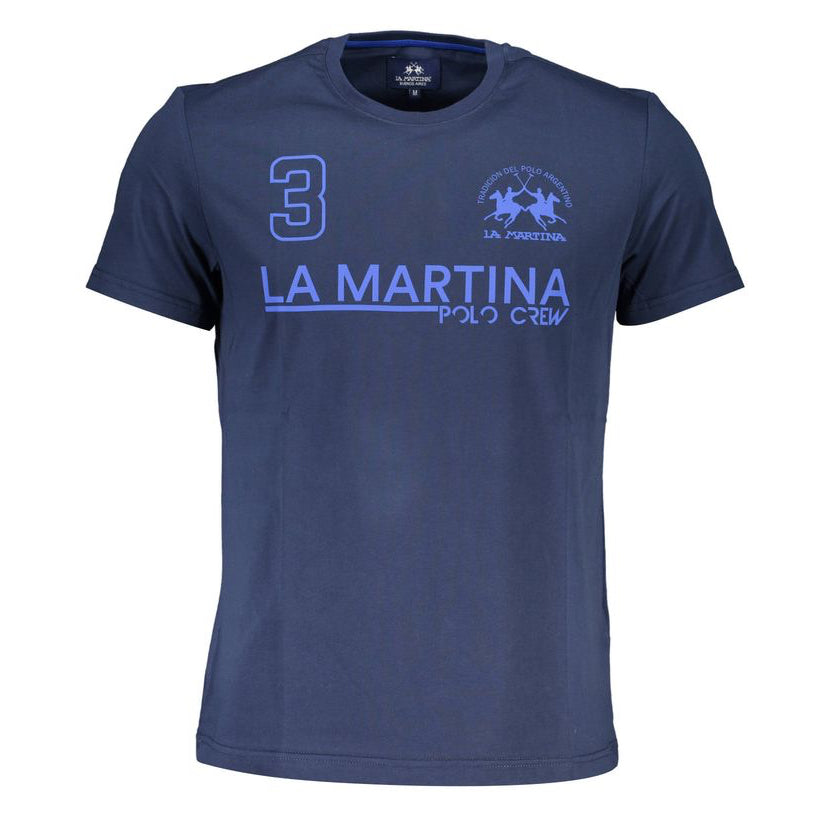 Мъжка тениска Men’s t-shirt La Martina
XMR310 JS206 07017 Blue front view