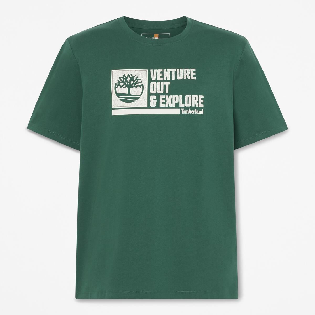 Мъжка тениска Men’s t-shirt Timberland
TB0A4275 A6X Green front view