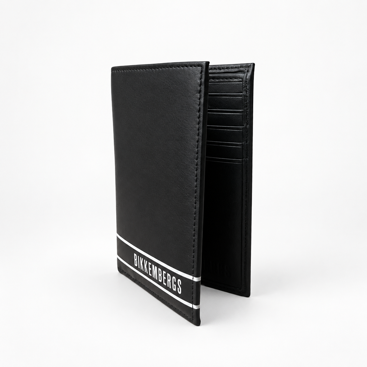 Мъжки портфейл Men's wallet Bikkembergs
E4BPME2T3083 999 Black angled view