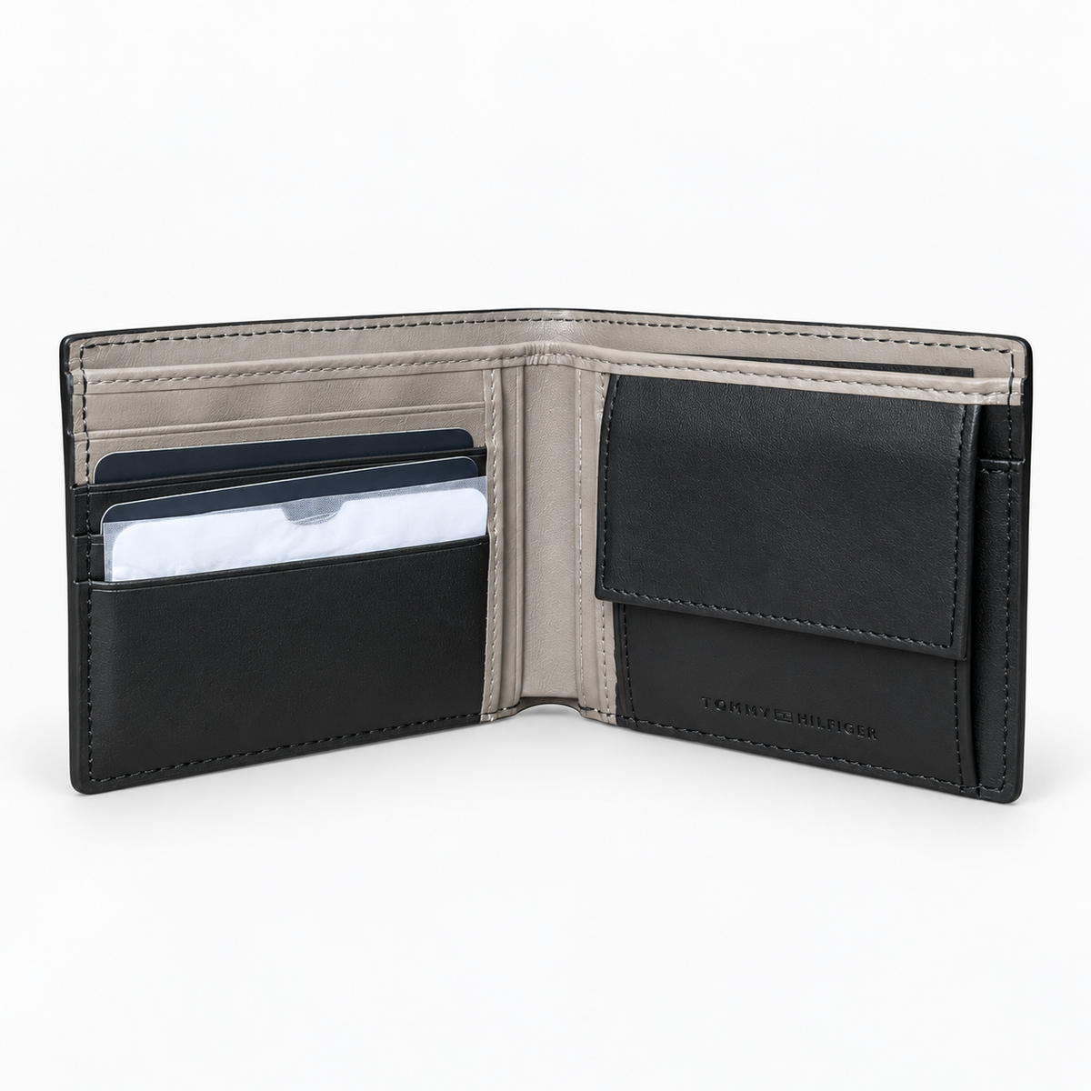 Men's wallet Tommy Hilfiger
AM0AM11859 BDS open view 2