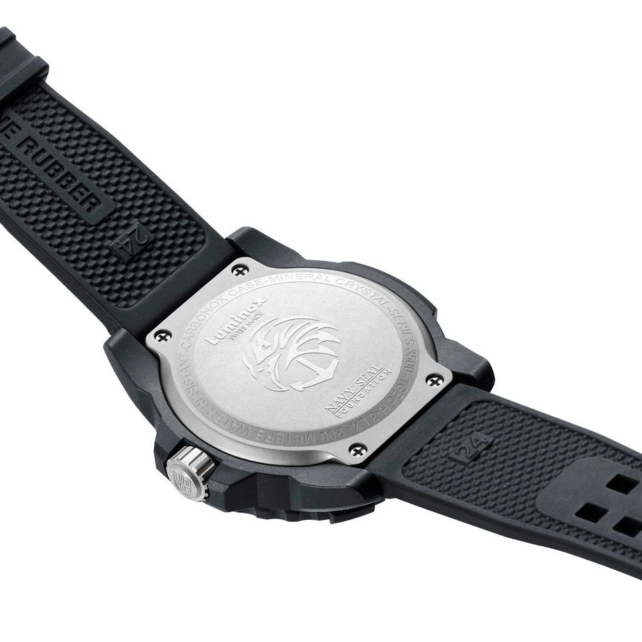 Мъжки часовник Men’s watch Luminox Navy Seal XS3503NSF black bottom view