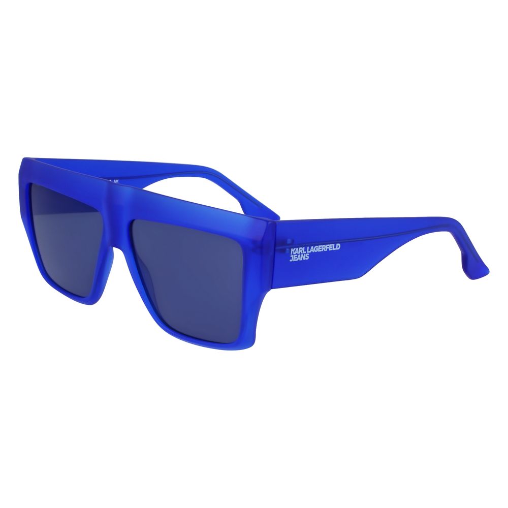 Слънчеви очила Unisex sunglasses KARL LAGERFELD KLJ6148S433 Blue angled view