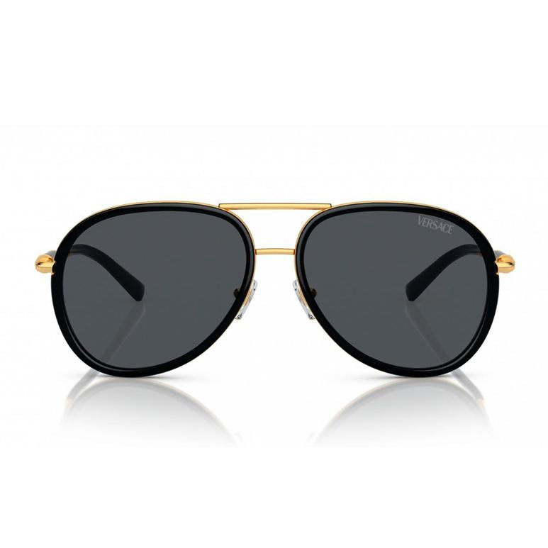 Дамски слънчеви очила Unisex sunglasses VERSACE VE2260-100287 Black front view