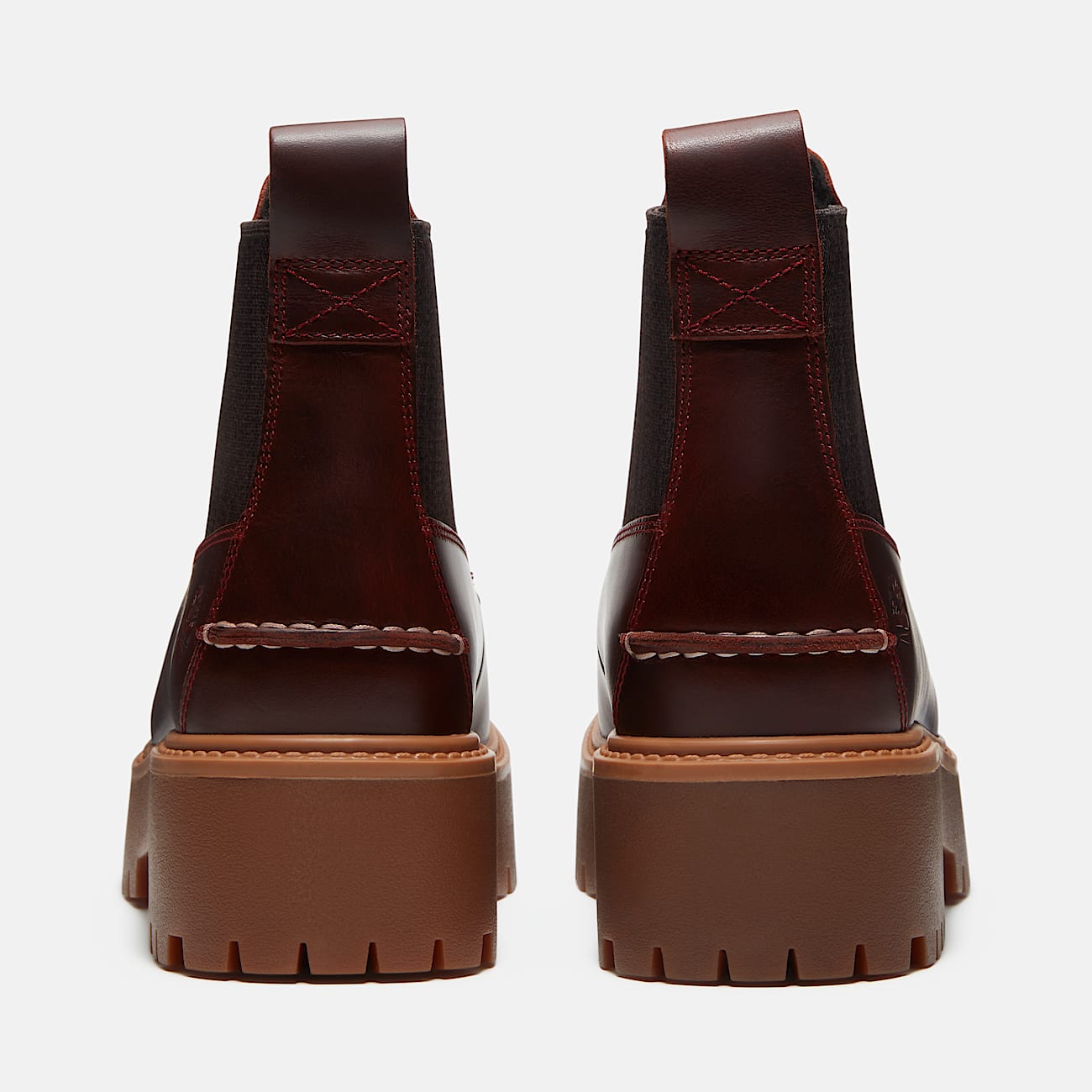 Дамски боти Women’s Platform Chelsea Boots Timberland Stone Street TB0A5TGPEIW Burgundy heels view