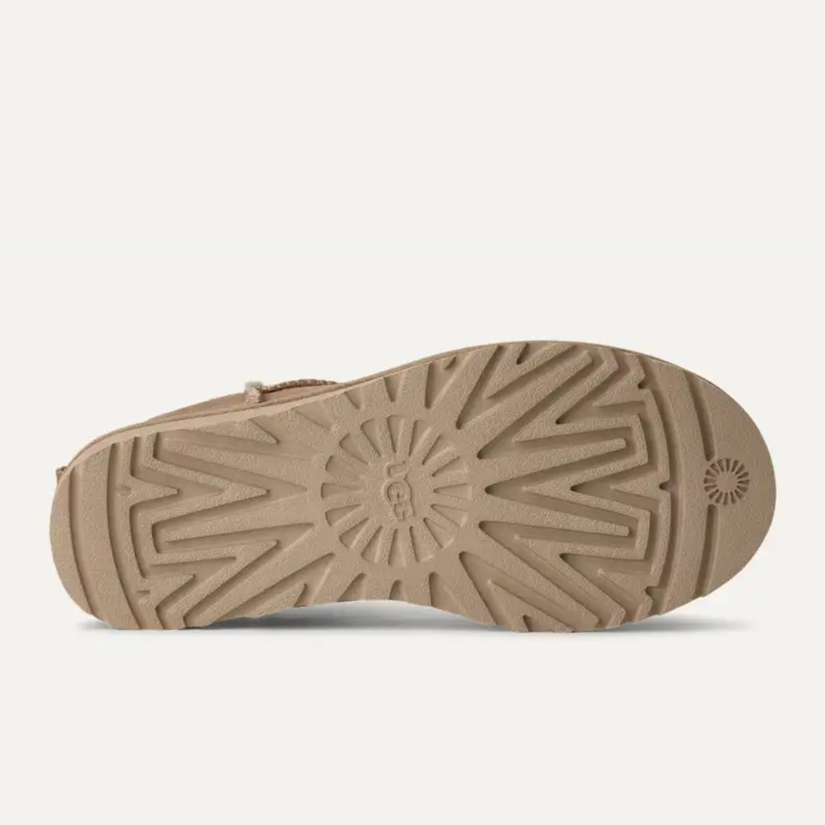 Дамски боти Women’s UGG Classic Ultra Mini Boots 1116109 Sand outsole view