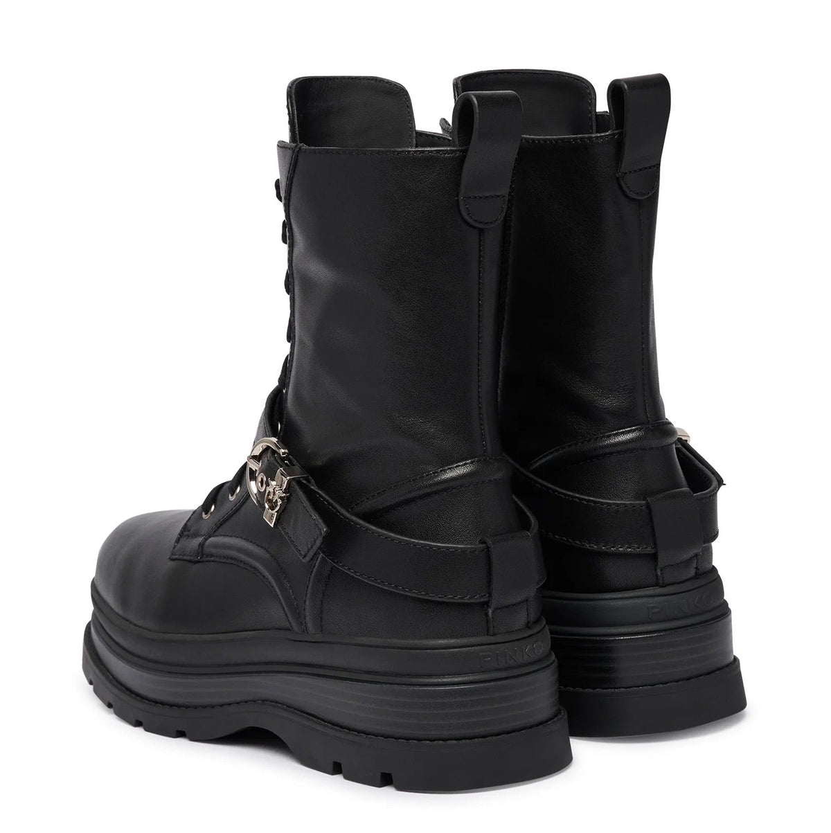 Дамски кубинки Women’s ankle boots Pinko
SD0613P001Z99 Black heels view