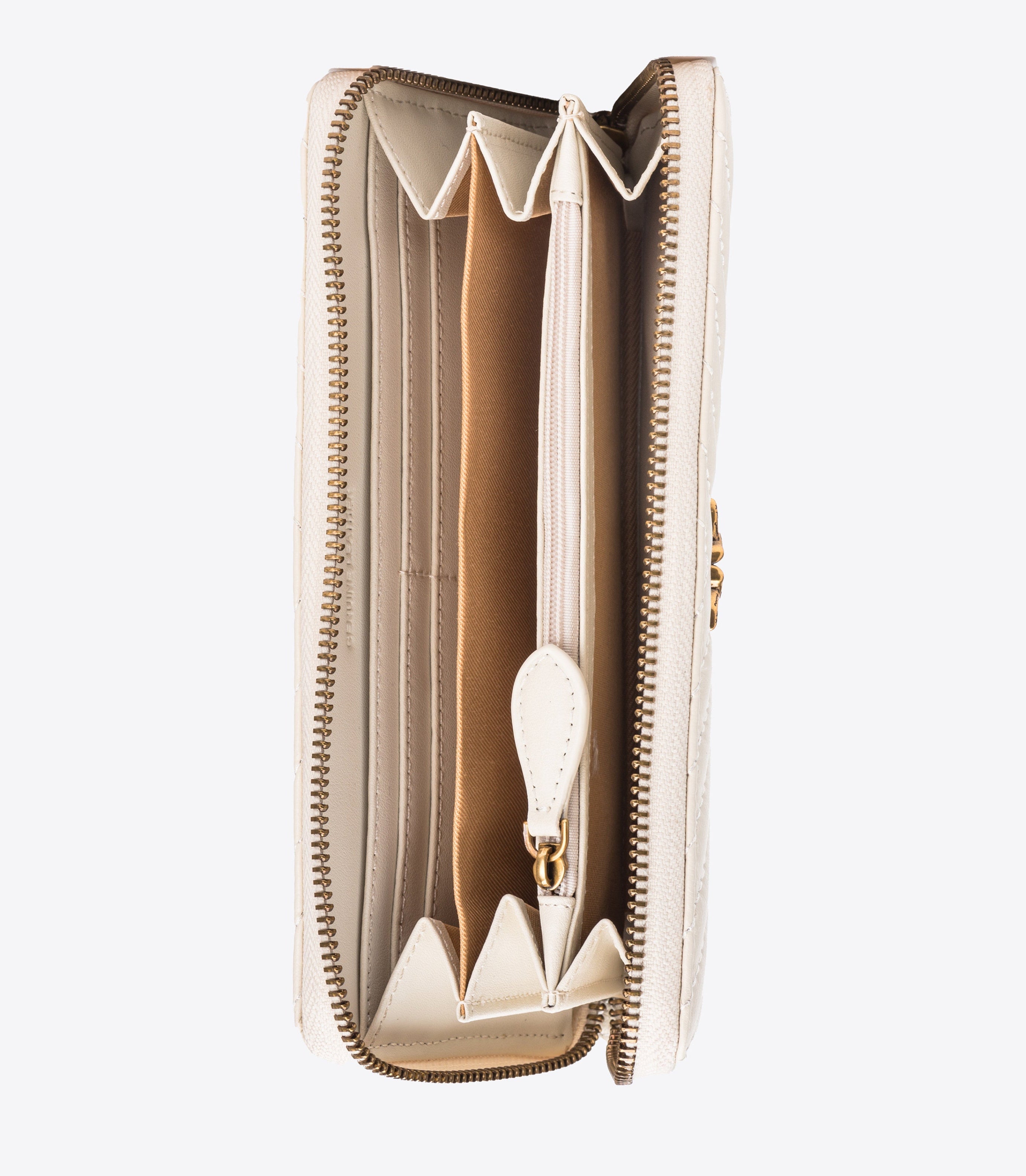 Дамско клъч портмоне Women’s clutch wallet Pinko 100250 A0GK Z14Q White top view