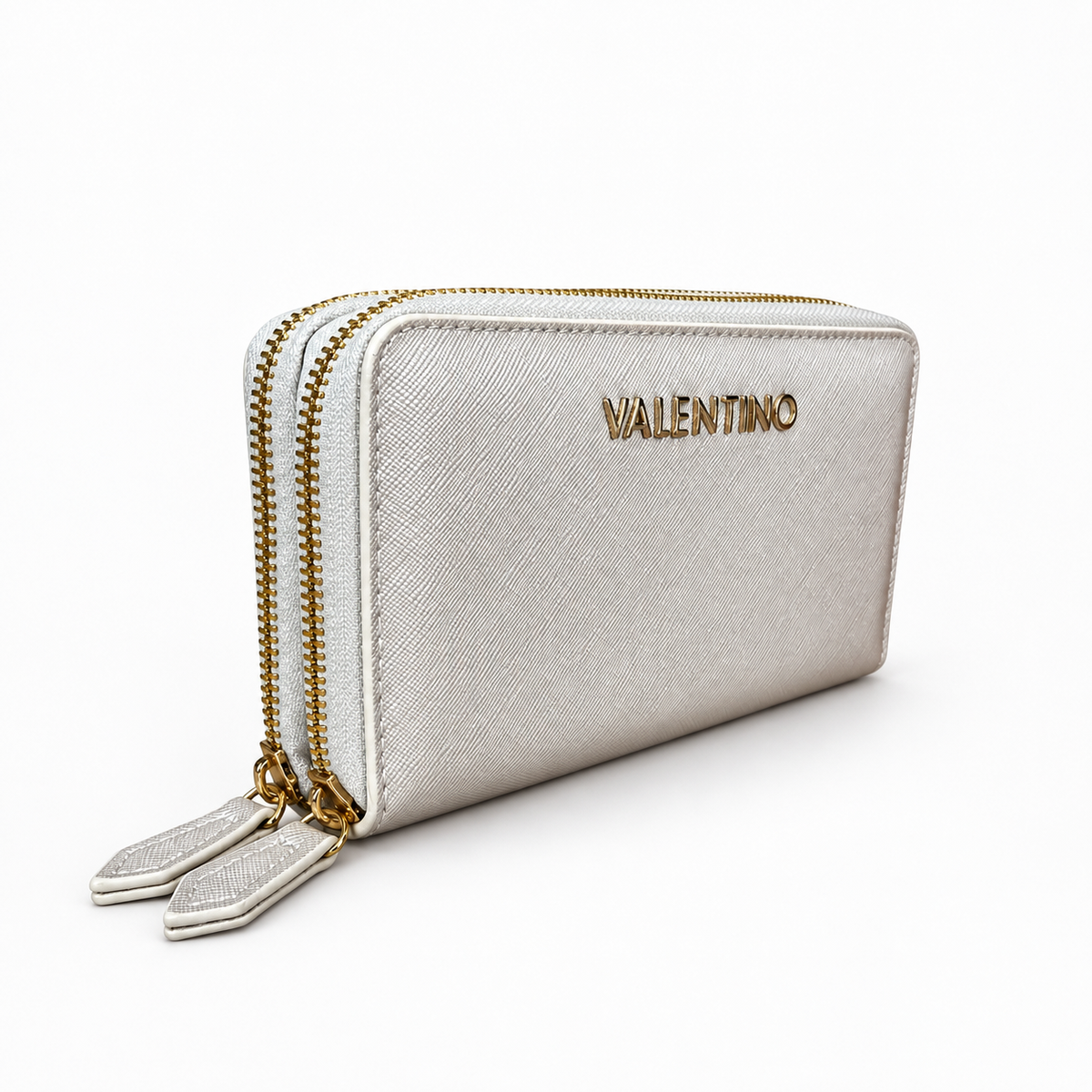 Women's clutch wallet Valentino by Mario
VPS1IJ47 DIVINA SA Platinum angled view