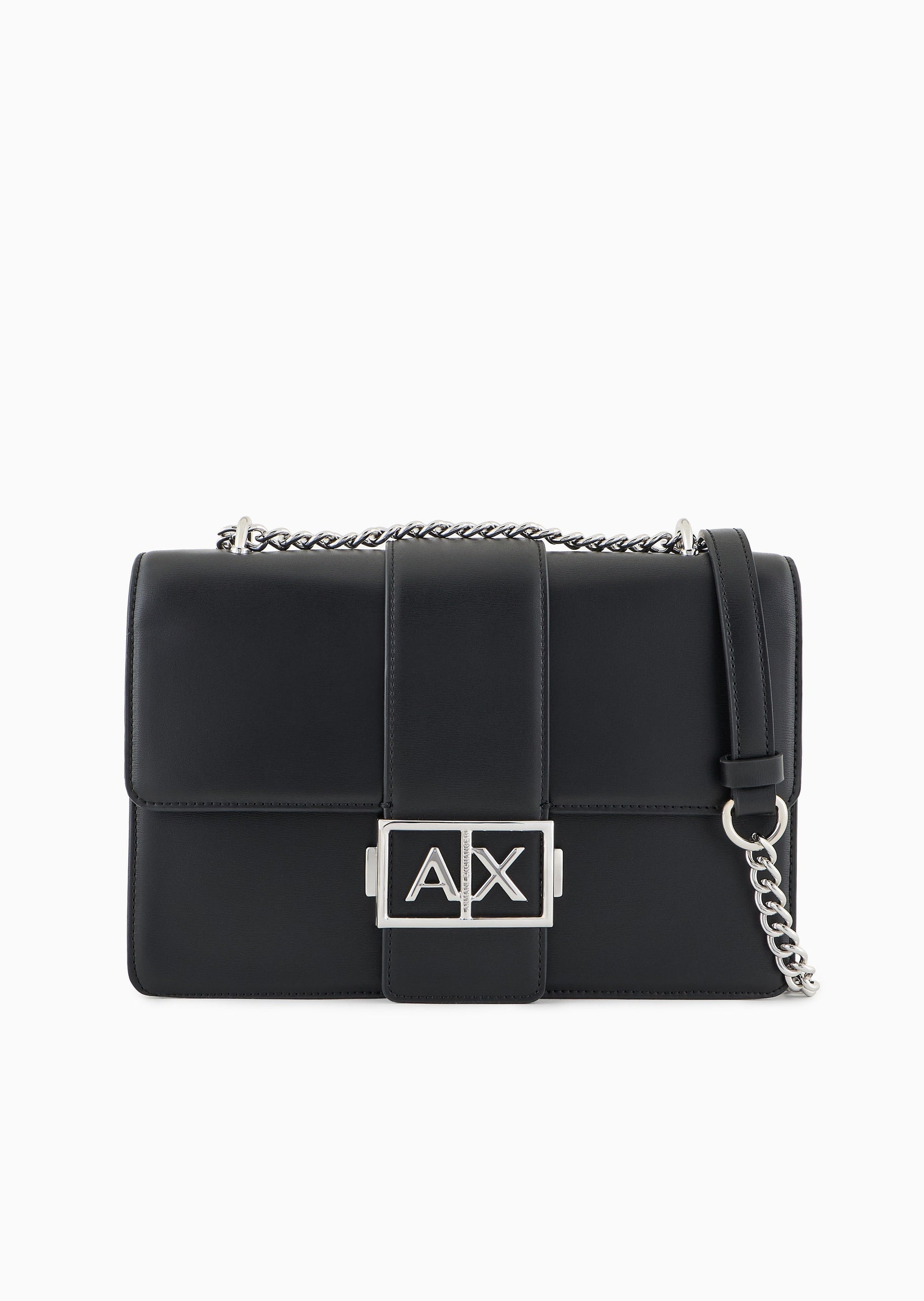 Дамска чанта Women’s crossbody bag Armani Exchange XW000070 AF12039 UC001 Black front view