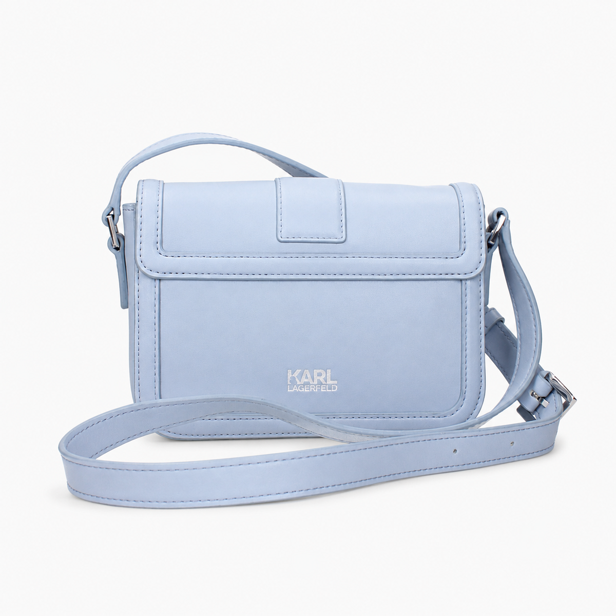 Дамска чанта през рамо Women’s crossbody bag Karl Lagerfeld BSW300041KZ Light Blue back view