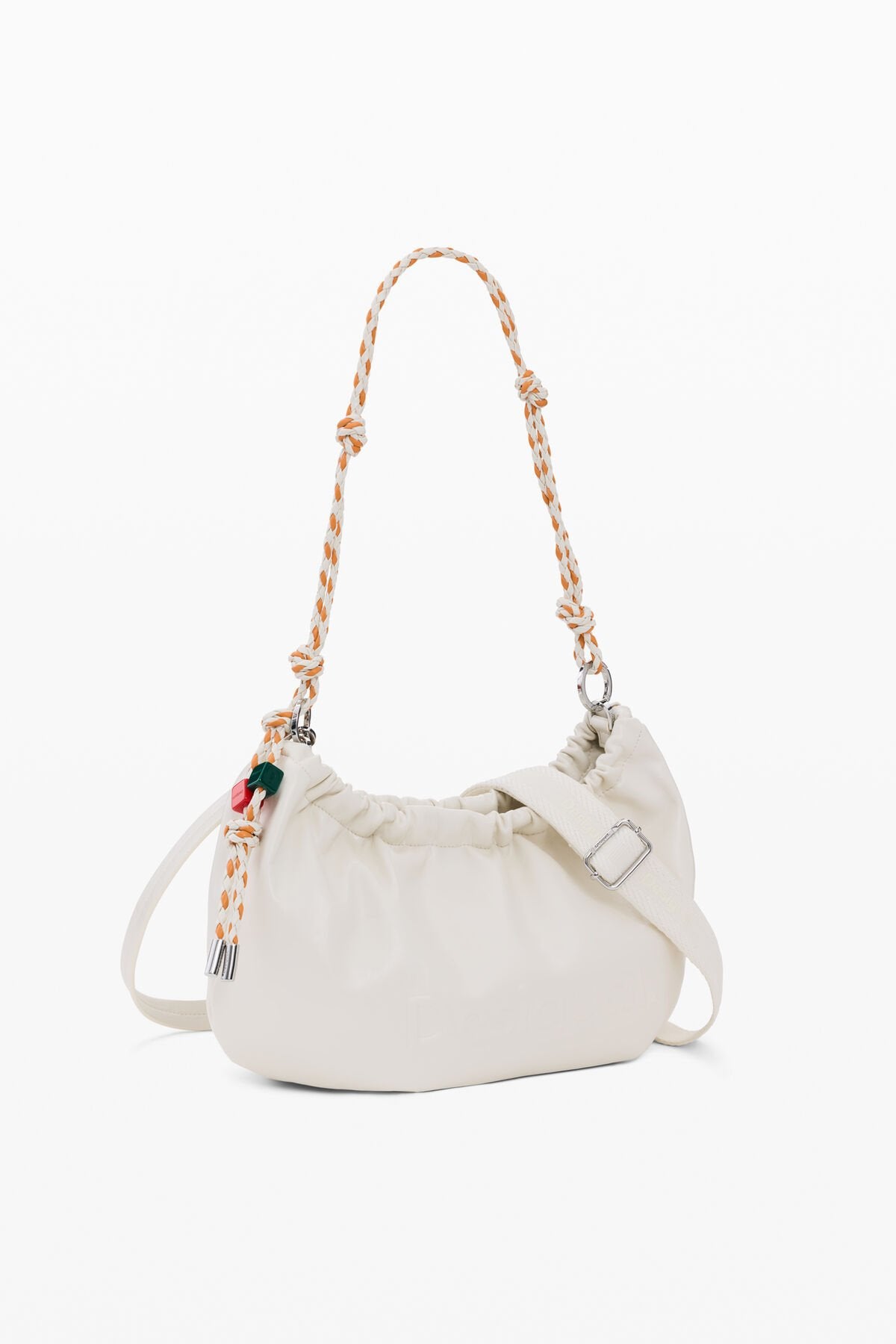 Дамска чанта за ръка Women’s handbag Desigual 26SAXP73 1008 White angled view