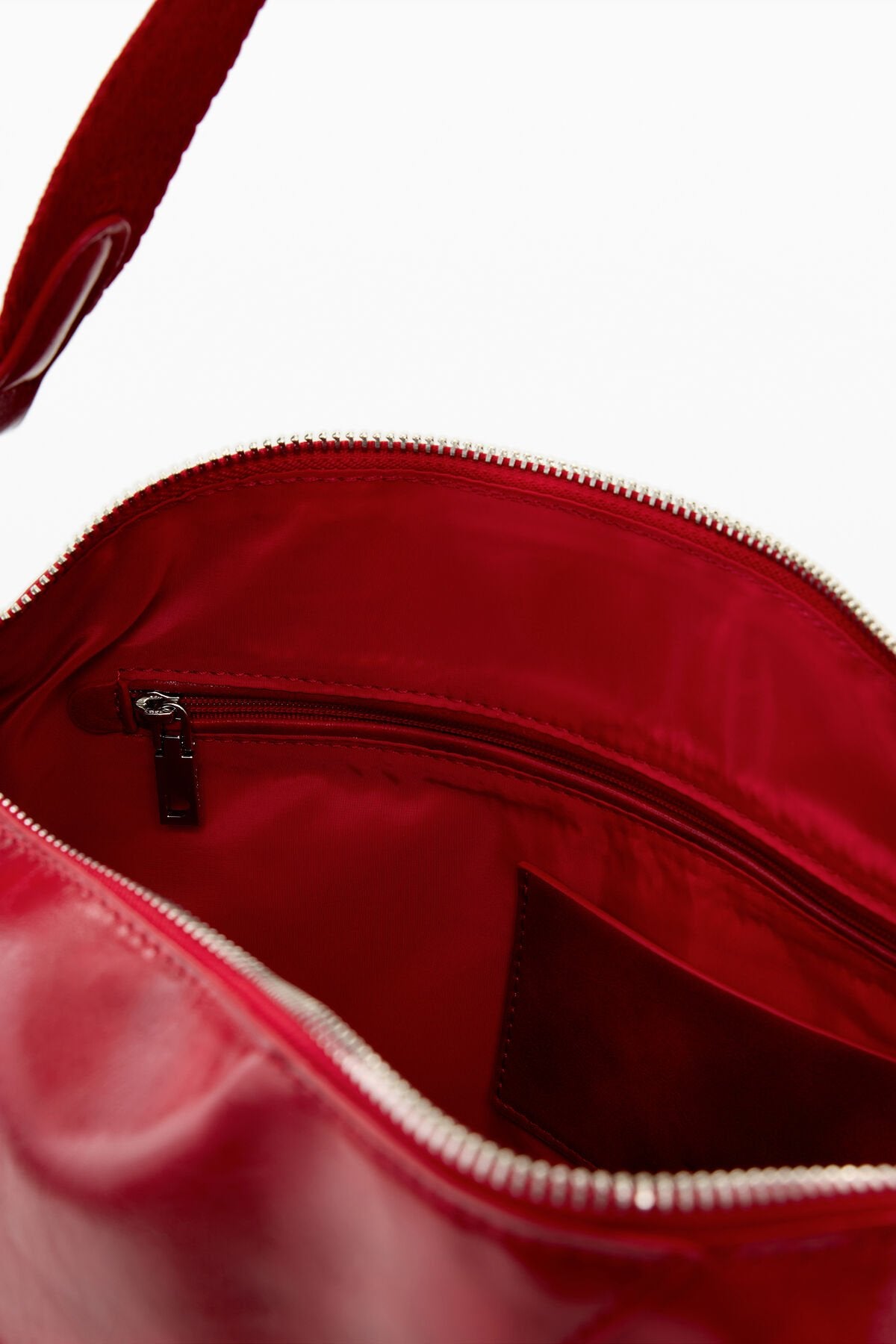Дамска чанта за ръка Women’s handbag Desigual 26SAXPA8 3000 Red inside view 2