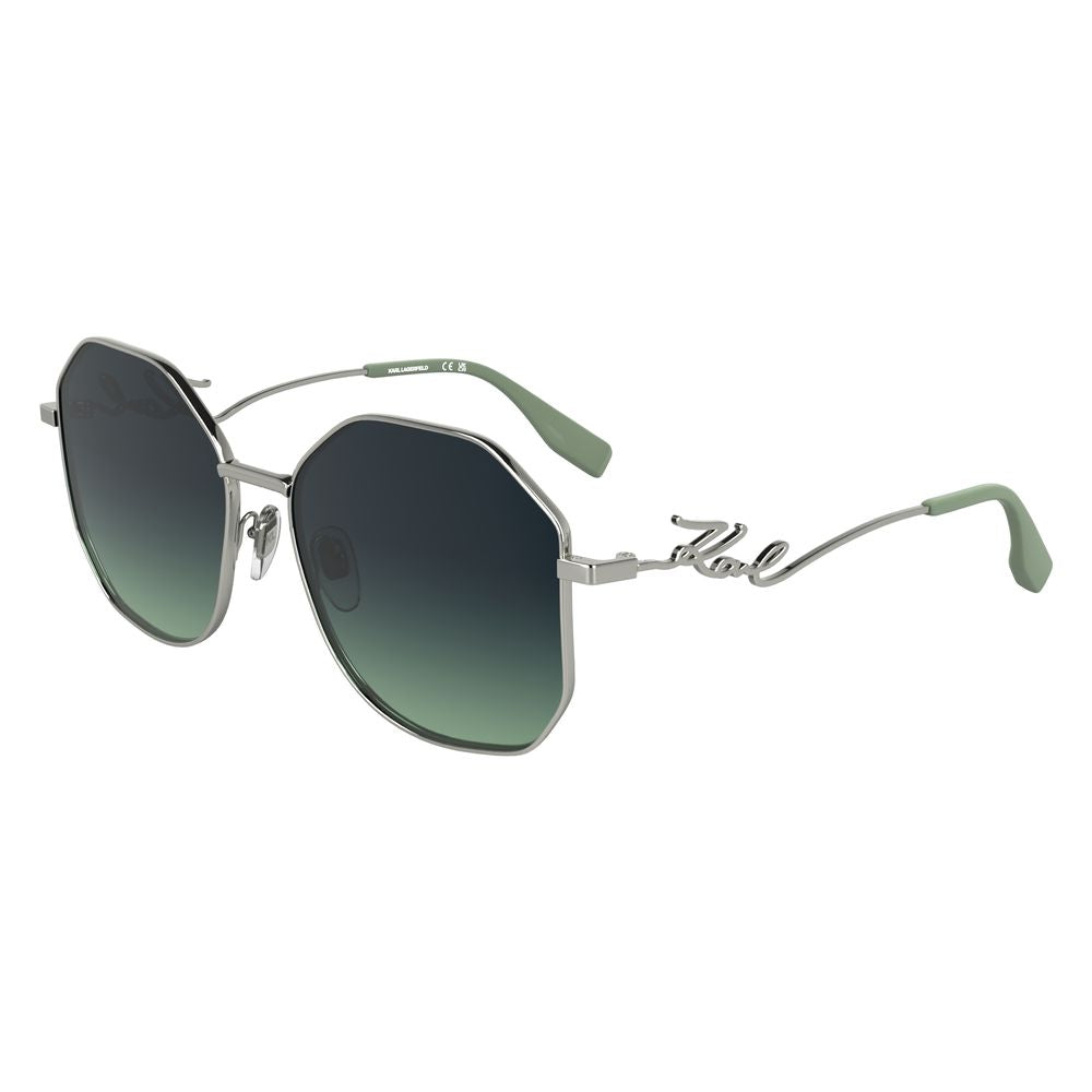 Дамски слънчеви очила Women’s metal sunglasses KARL LAGERFELD KL358S041 angled view