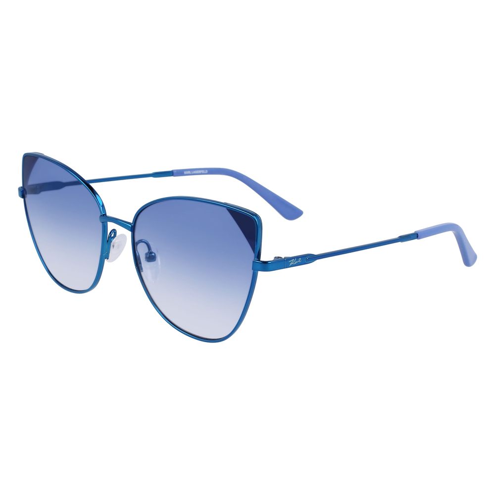 Дамски слънчеви очила Women’s metal sunglasses Karl Lagerfled KL341S 400 Blue