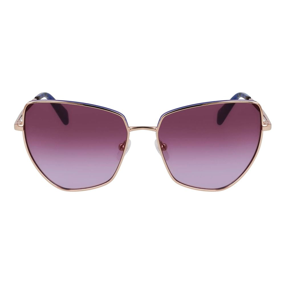 Дамски слънчеви очила Women’s metal sunglasses LIU JO LJ159S 714 Golden front view