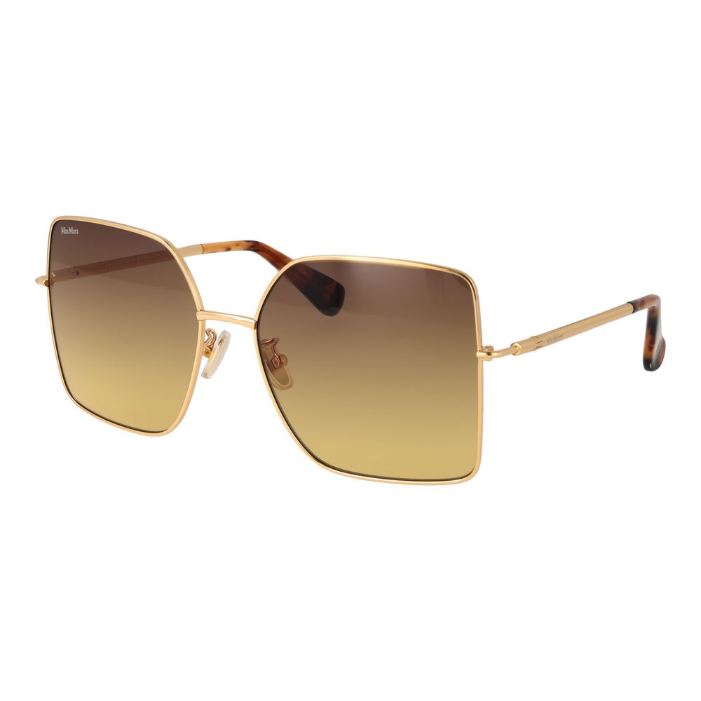 Дамски слънчеви очила Women’s metal sunglasses Max Mara MM0062-H 30F Golden