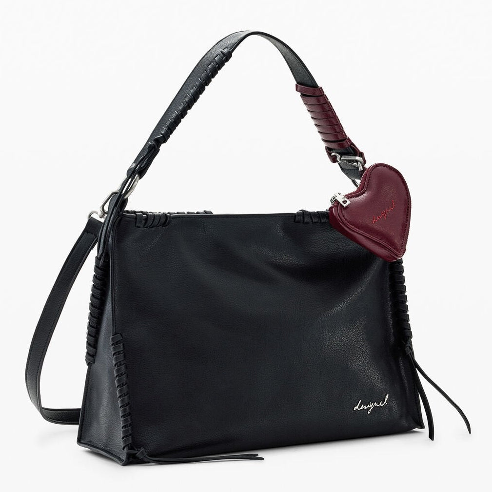 Дамска чанта за рамо Women’s shoulder bag Desigual 26SAXP93 2000 Black