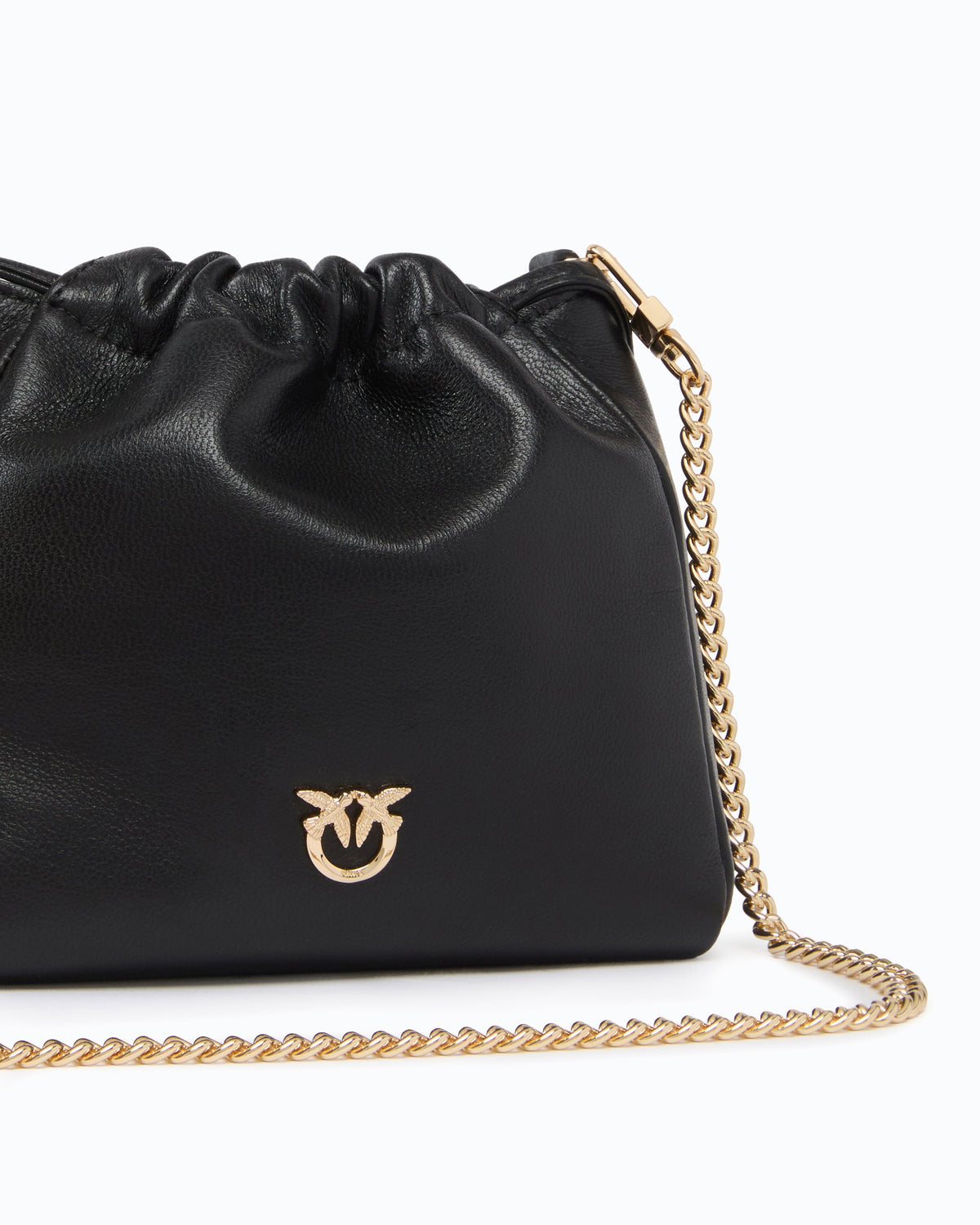 Women’s shoulder bucket bag PINKO
107635A3M8-ZM5Y Black lose up view