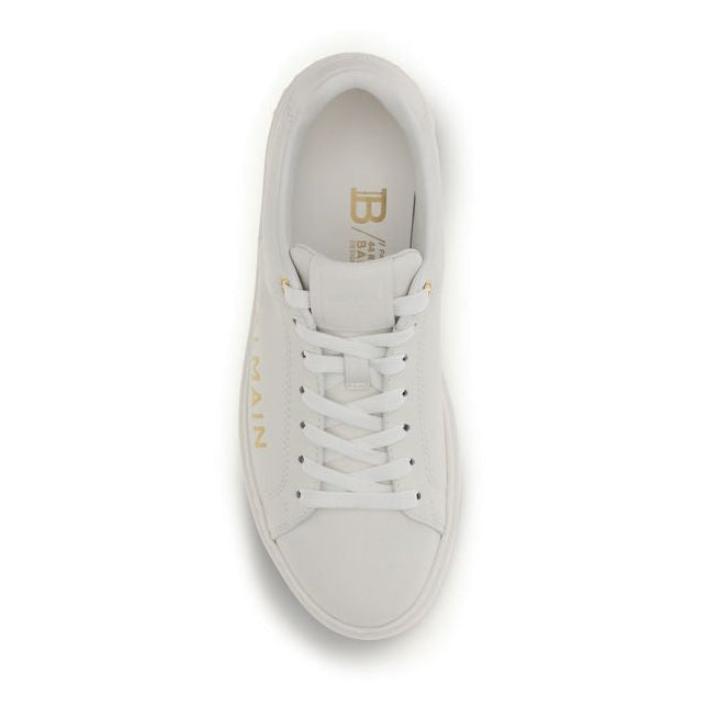 Дамски кецове Women’s sneakers Balmain B-Court GN1VI690LSBG0FA White top view