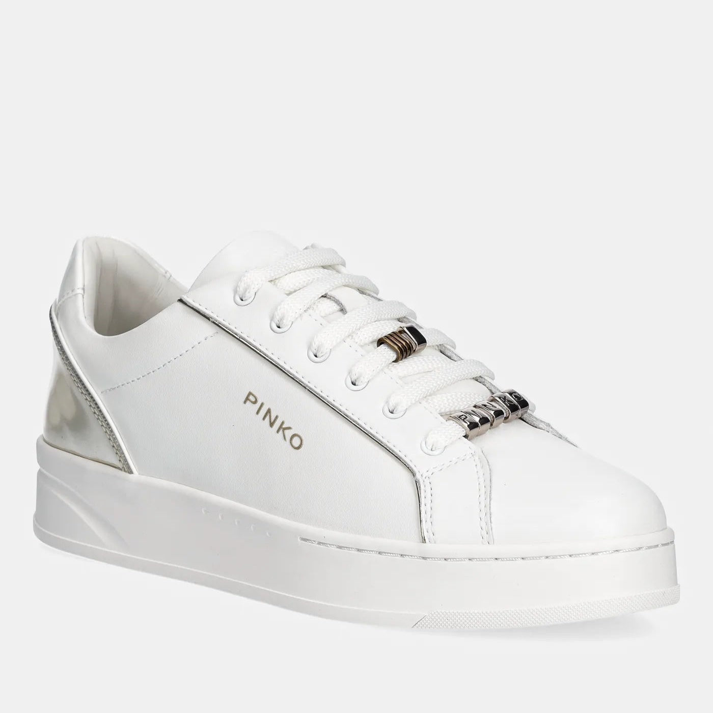 Дамски кецове Women’s sneakers Pinko Iris 01 SS0131 P001 ZX0 angled view