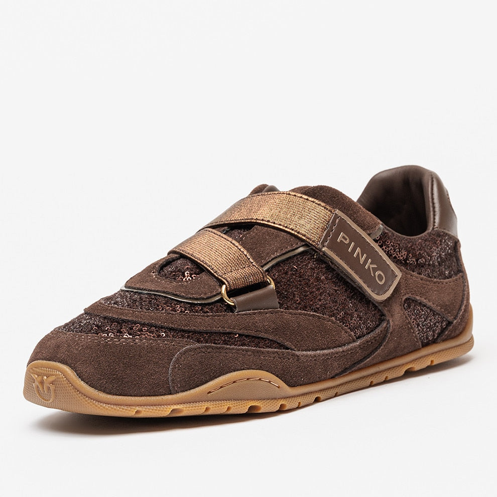 Дамски кецове Women’s sneakers Pinko Yulia 03
SS0213P169L72 Brown
