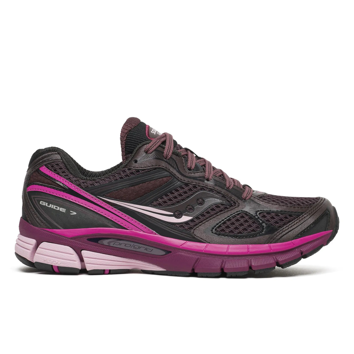 Дамски маратонки Women’s sneakers Saucony ProGrid Giude 7 S101493-1050 Syrup Brown / Mulberry / Off-White