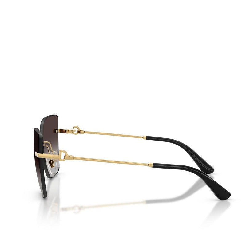 Дамски слънчеви очила Women’s sunglasses Dolce & Gabbana DG2321 02 8G Black / Gold side view
