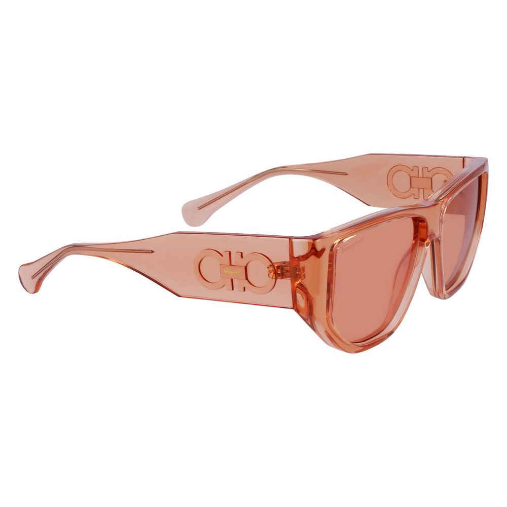 Дамски слънчеви очила Women’s sunglasses FERRAGAMO SF1077S 838 Transparent Orange angled view