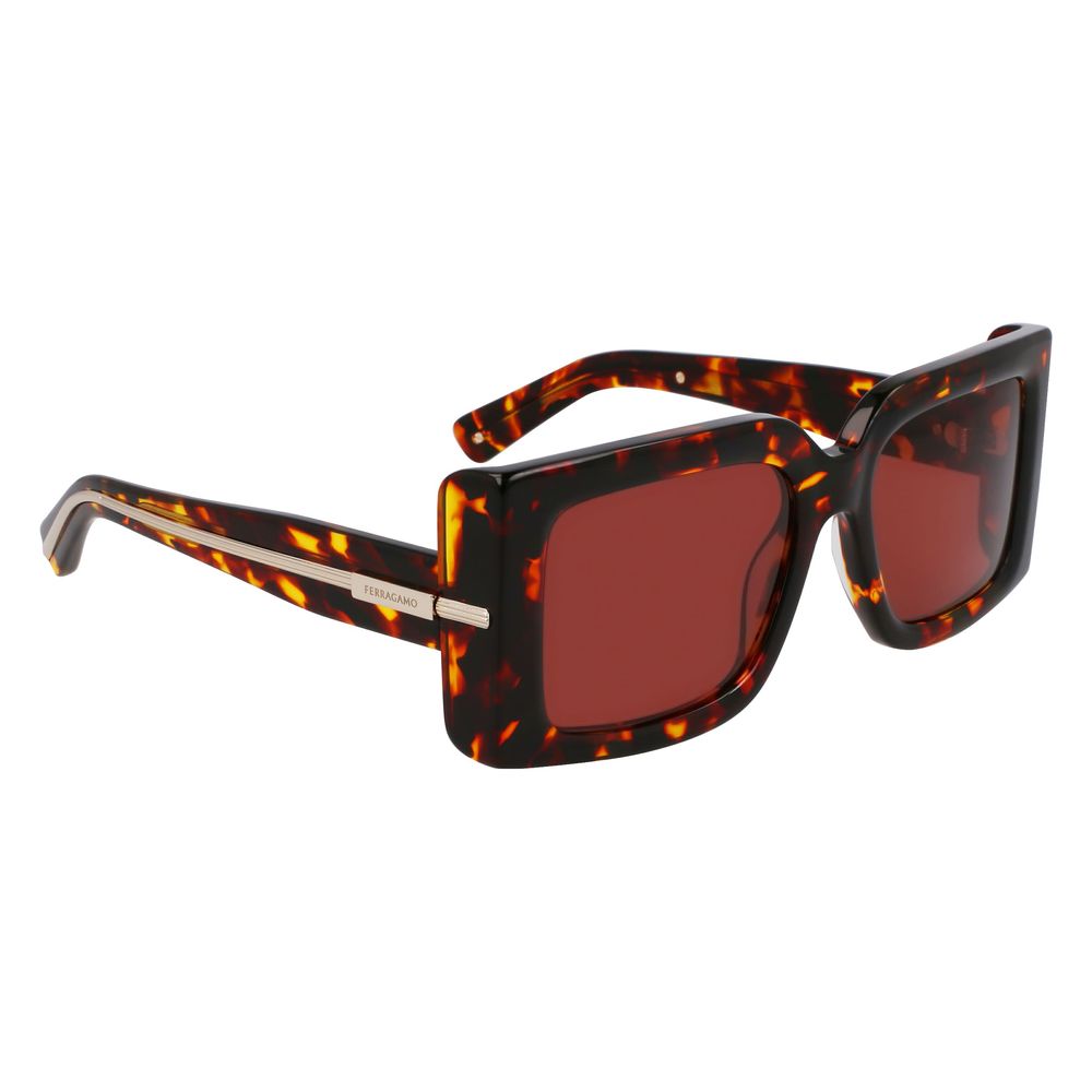 Дамски слънчеви очила Women’s sunglasses FERRAGAMO SF2032S 242 Brown angled view
