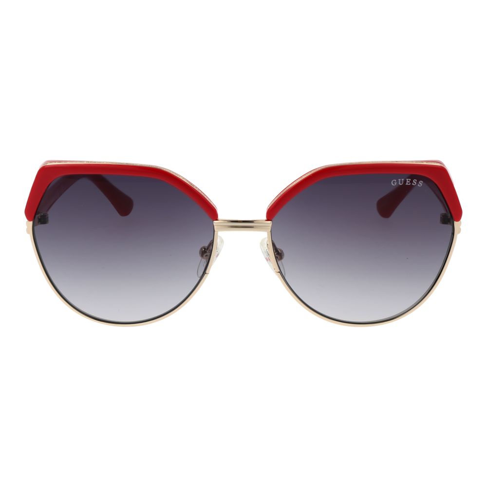Дамски слънчеви очила Women’s sunglasses Guess GU7872 66B Red and Gold front view