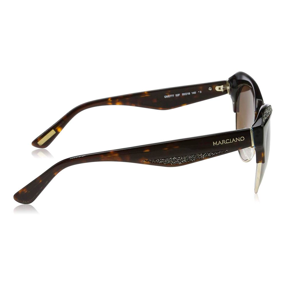 Дамски слънчеви очила Women’s sunglasses Guess by MARCIANO GM0777 52F Brown angled view
