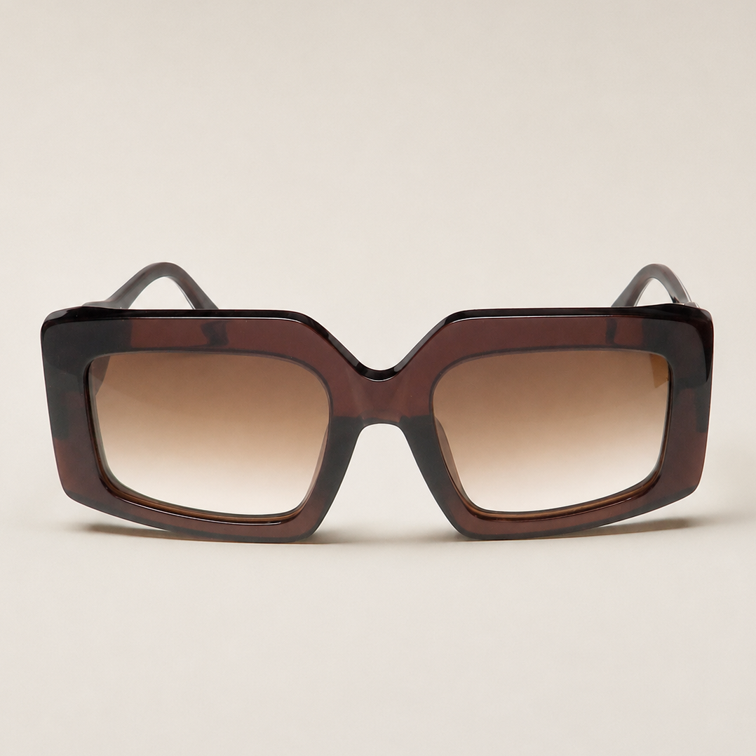 Дамски слънчеви очила Women’s sunglasses JUST CAVALLI SJC020 0AAK Brown front view