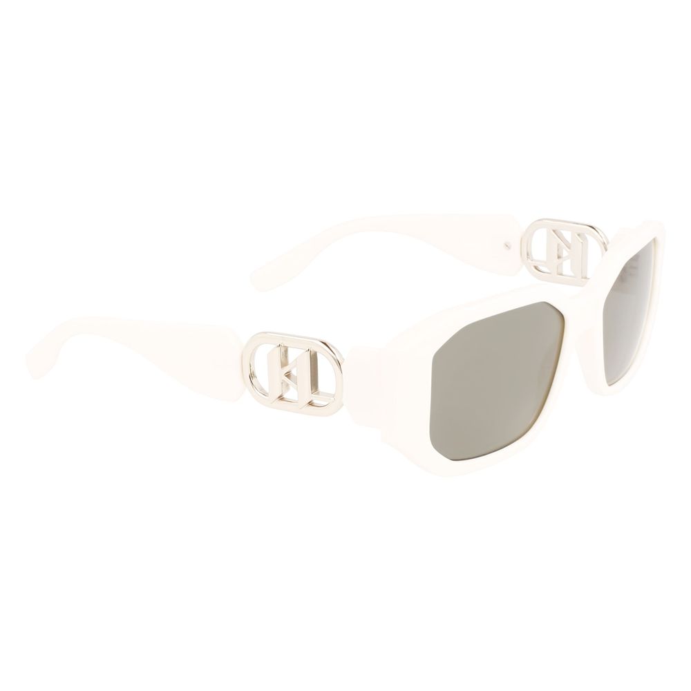 Дамски слънчеви очила Women’s sunglasses KARL LAGERFELD KL6085S105 White angled view