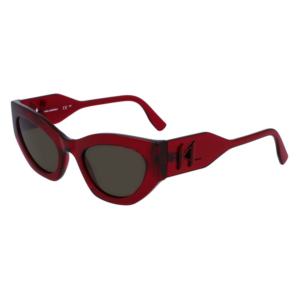 Дамски слънчеви очила Women’s sunglasses KARL LAGERFELD KL6122S540 Red angled view